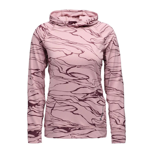 Sudadera Protectora para Sol con Capucha Black Diamond Alpenglow Hoody Mujer