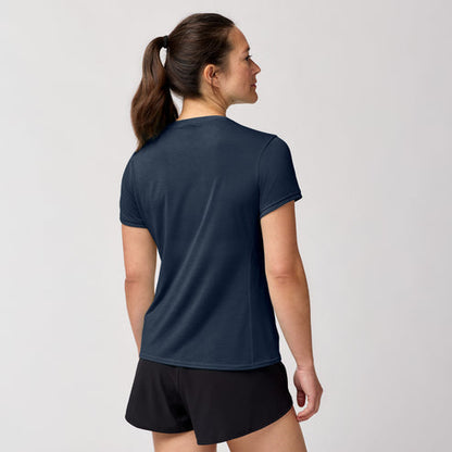 Playera de Manga Corta para Correr  Brooks Distance Mountain Ultra Trail Mujer