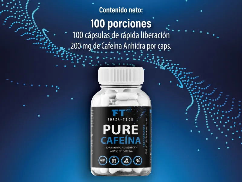 Suplemento Alimenticio FT PURE Cafeína