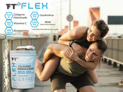 Suplemento Alimenticio FT PURE FLEX Colágeno Hidrolizado