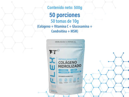 Suplemento Alimenticio FT PURE FLEX Colágeno Hidrolizado