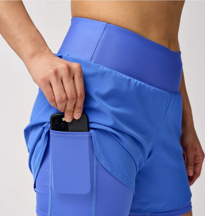 Brooks  Shorts 2 en 1 Chaser 5"  Bluebell