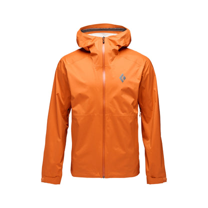Chamarra Impermeable Empacable Black Diamond Fineline Stretch Shell Hombre
