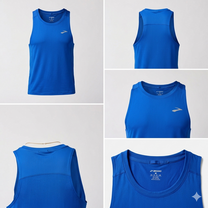 Brooks Atmosphere Singlet 3.0 | Camiseta de Correr Ultra Ligera y Transpirable
