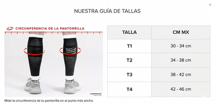 Pantorrilleras de Comprensión Compressport R2 3.0
