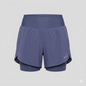 Brooks 2-en-1 Running Shorts | Máxima Cobertura y Cero Rozaduras Mujer