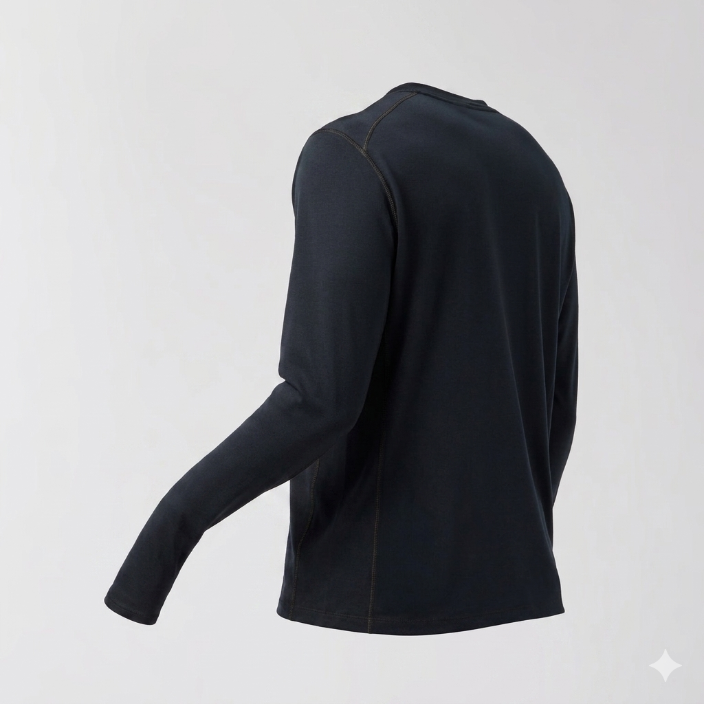 Brooks Running - Camiseta Distance Long Sleeve 3.0 - Black Hombre