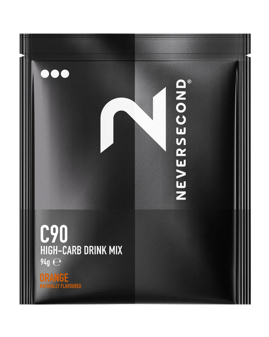 NEVER SECOND  C90 High-Carb Drink Mix Orange
