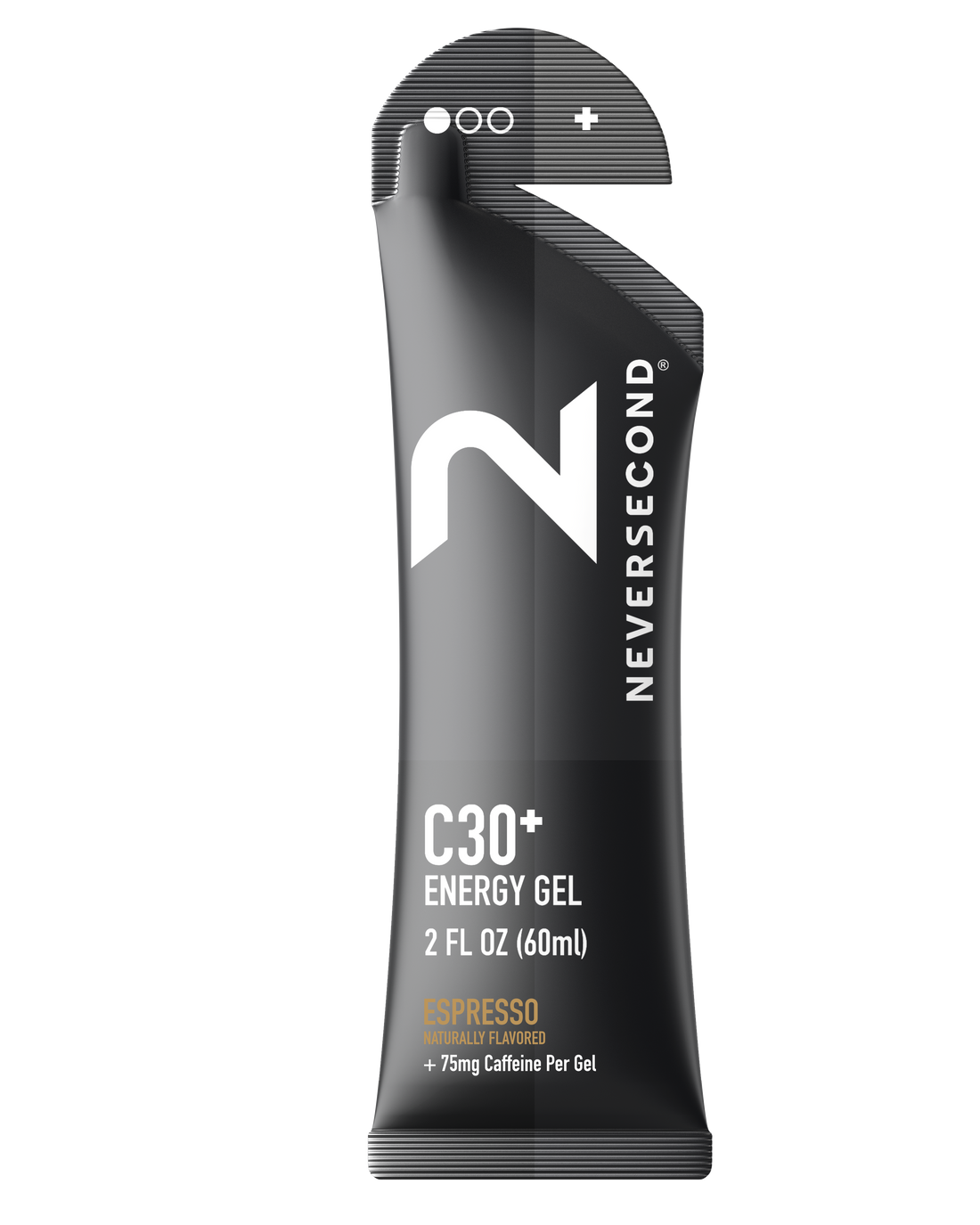 Gel Energético Never Second C30+ Energy Gel +75mg Caffeine