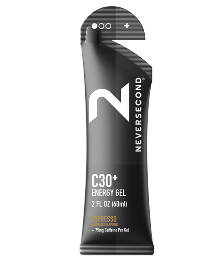 Gel Energético Never Second C30+ Energy Gel +75mg Caffeine
