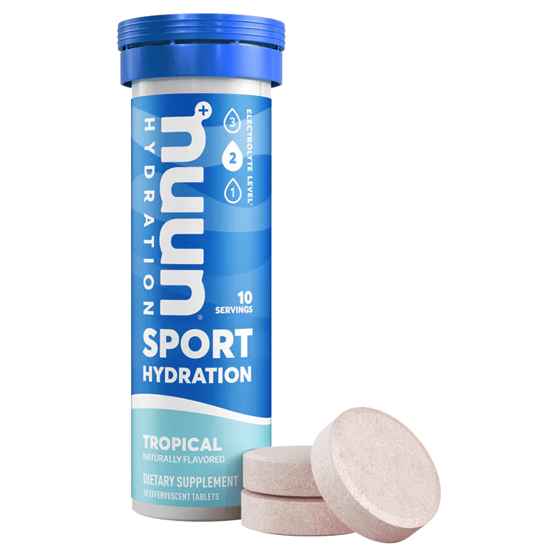Tabletas Efervescentes con Electrolitos NUUN- Hidratación de para deportistas