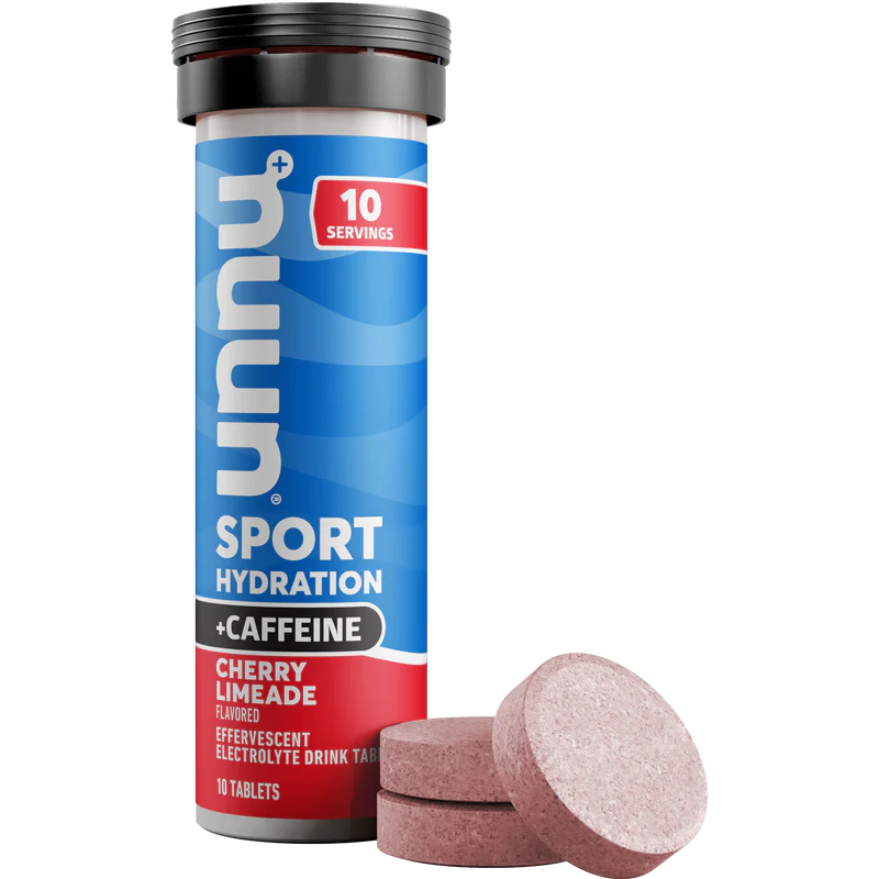 Tabletas Efervescentes con Cafeína  NUUN- Hidratación de para corredores