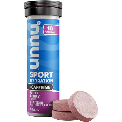 Tabletas Efervescentes con Cafeína  NUUN- Hidratación de para corredores