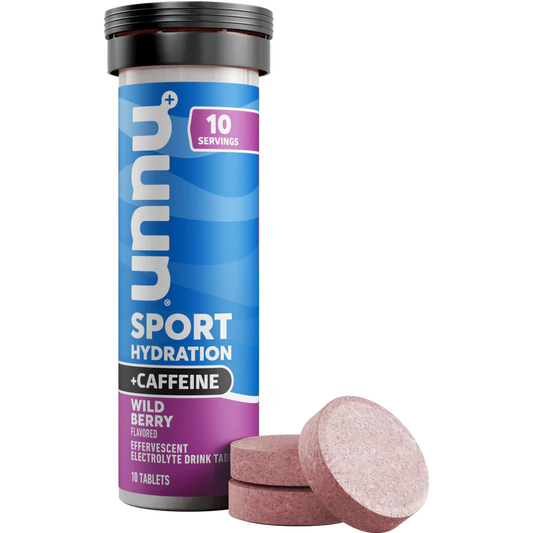 Tabletas Efervescentes con Cafeína  NUUN- Hidratación de para corredores