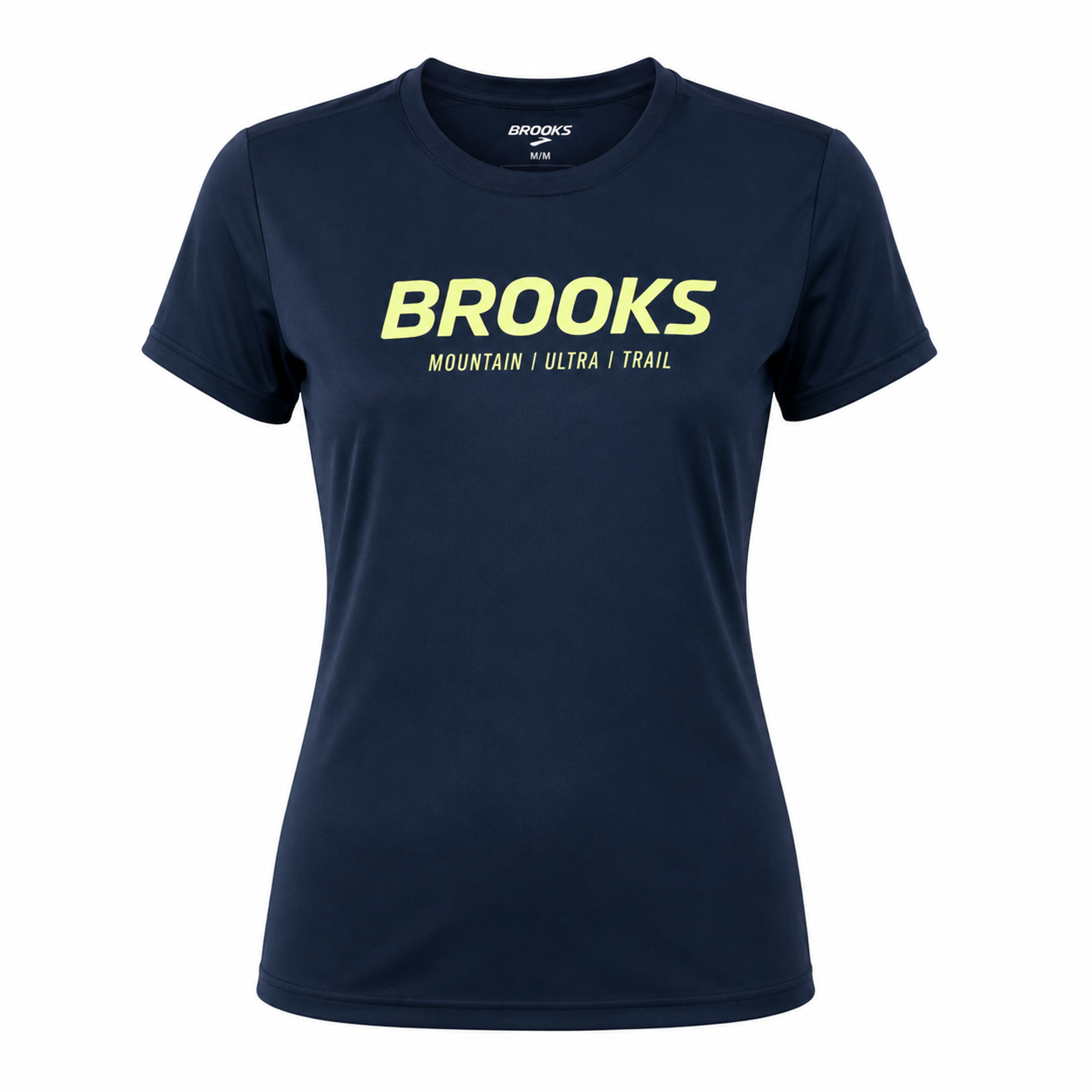 Playera de Manga Corta para Correr  Brooks Distance Mountain Ultra Trail Mujer