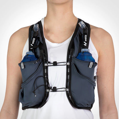 Weis Chaleco De Hidratacion Simer Vest 1 L + 2 Flask 500ml