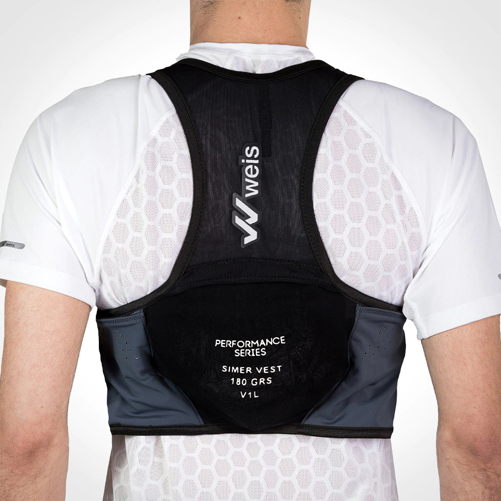 Weis Chaleco De Hidratacion Simer Vest 1 L + 2 Flask 500ml