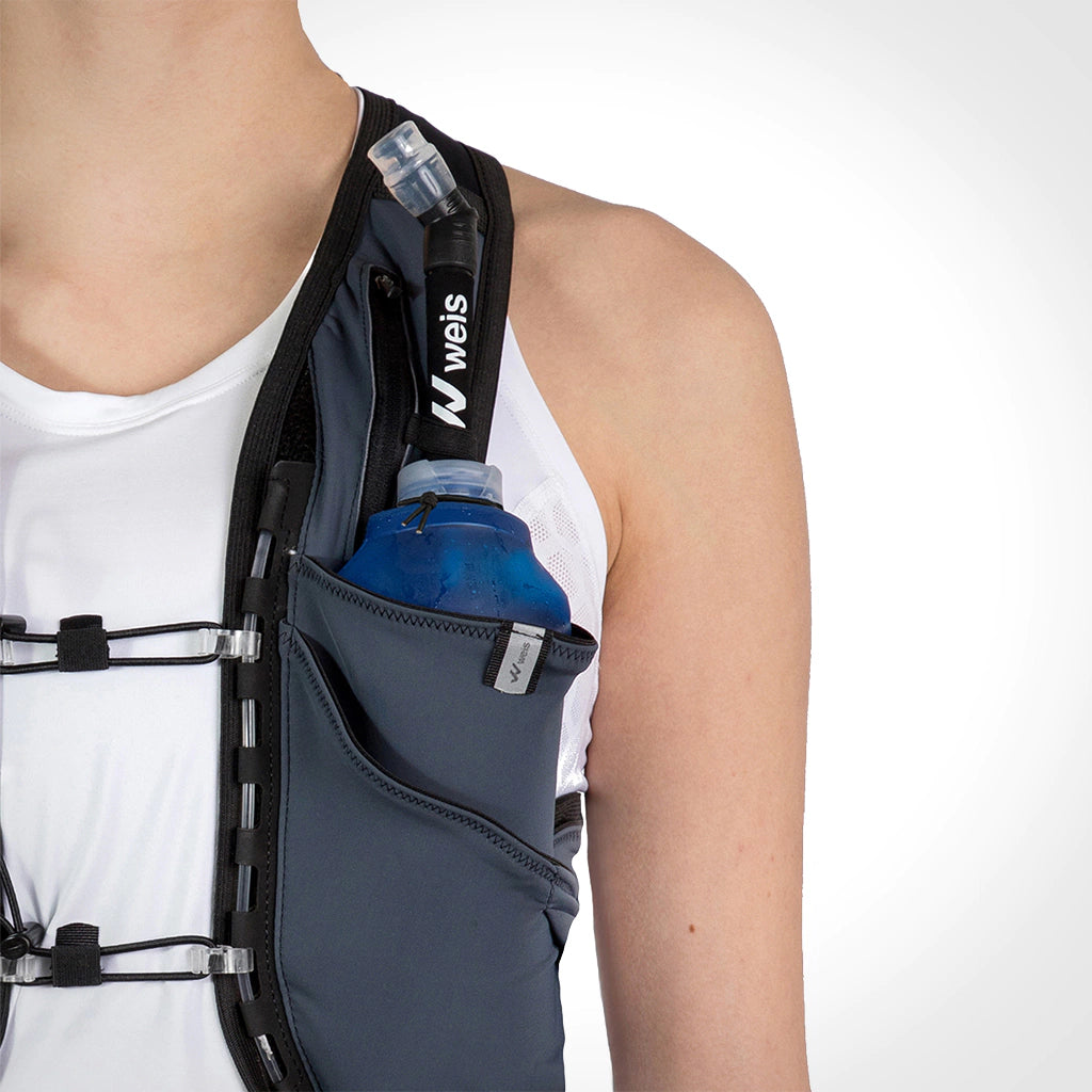Weis Chaleco De Hidratacion Simer Vest 1 L + 2 Flask 500ml