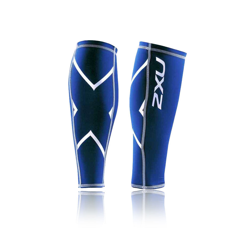 2XU Compression Calf Guards Azul Navy Unisex talla M