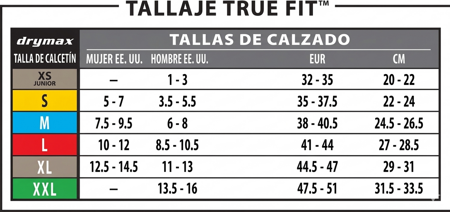 Calcetas Especializadas para Correr Drymax Lite Trail Speedgoat Crew - Media Pantorrilla