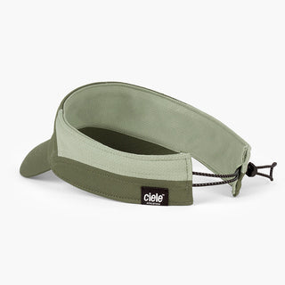 Ciele FSTVisor SC Classic : Rendimiento premium para corredores Verde Olivo  Talla S/M