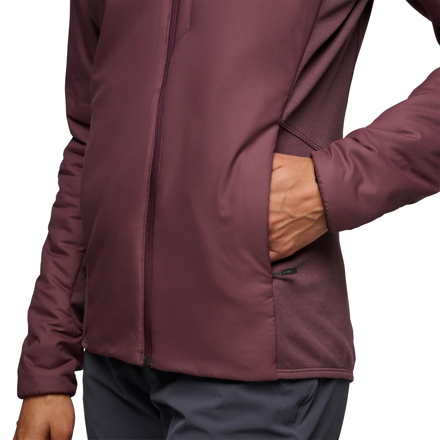 Chamarra Térmica Black Diamond First Light Hybrid Hoody Mujer - PrimaLoft