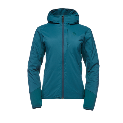 Chamarra Térmica Black Diamond First Light Hybrid Hoody Mujer - PrimaLoft