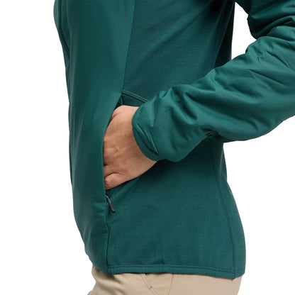 Chamarra Térmica Black Diamond First Light Hybrid Hoody Mujer - PrimaLoft