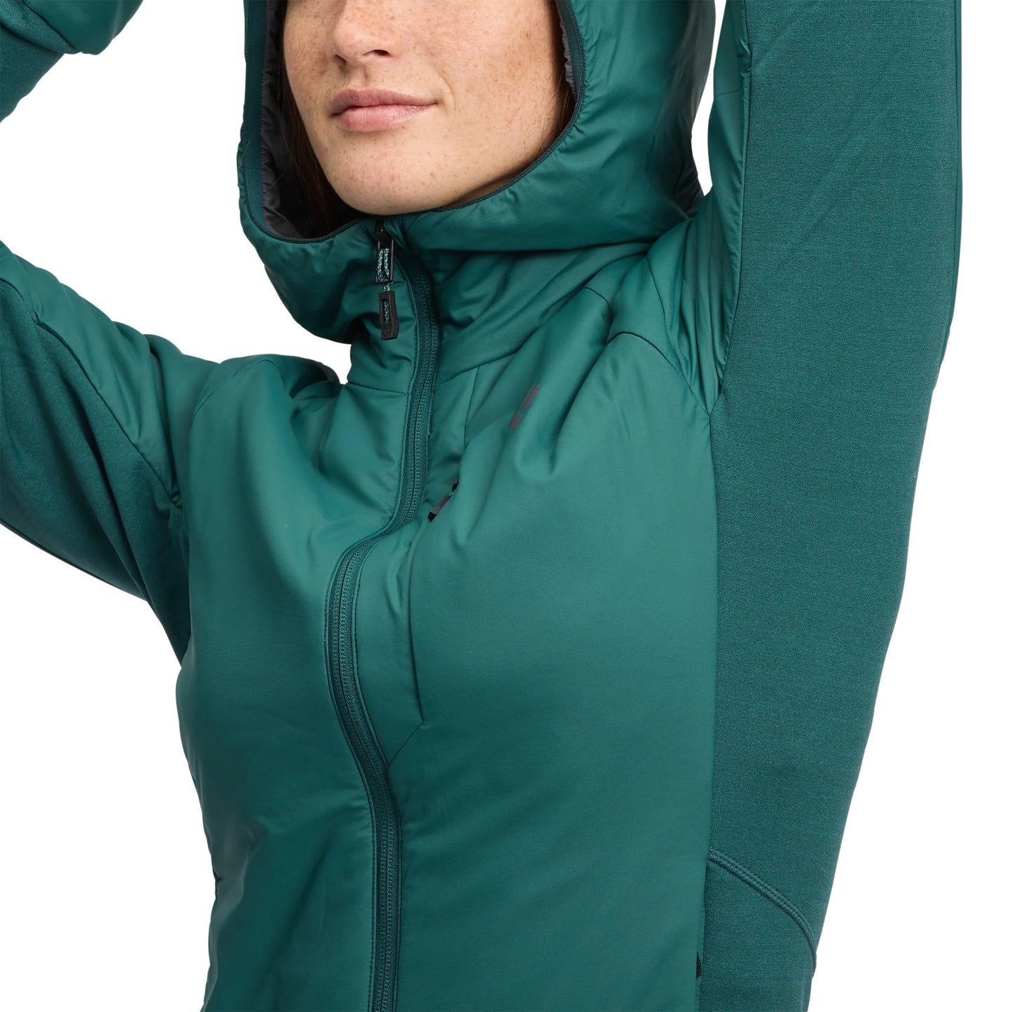 Chamarra Térmica Black Diamond First Light Hybrid Hoody Mujer - PrimaLoft