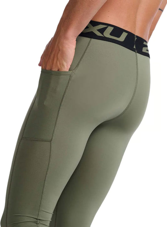 2XU Mallas de Compresión 3/4 (tipo Pirata) Talla Mediana