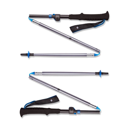 Bastones para Running o Senderismo Black Diamond Distance FLZ Poles Talla Ajustable de 110-125cm