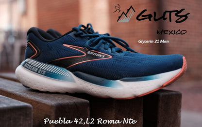 Tenis para Correr Brooks Glycerin 21 Hombre