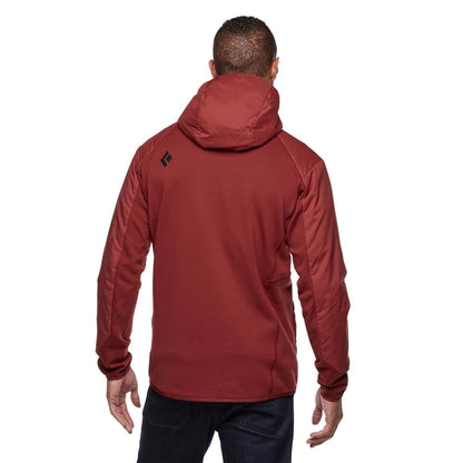 Chamarra Black Diamond First Light Hybrid Hoody Hombre  Color Vino