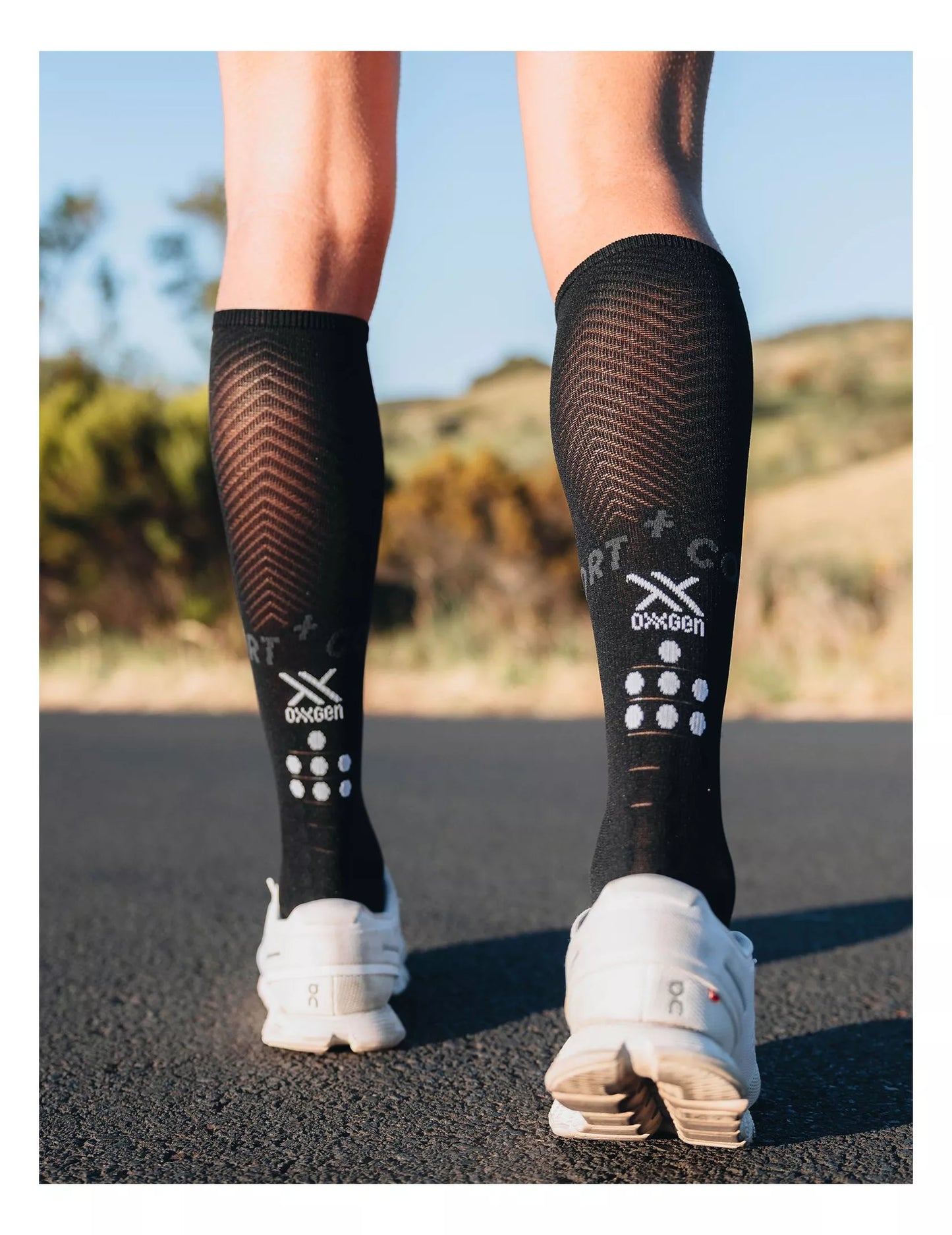 Compressport Full Socks Oxygen | Calcetas de Compresión Ultraligeras