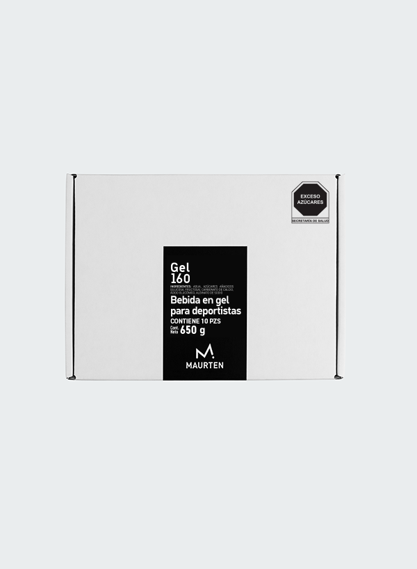 GEL 160 Bebida Energetica para deportistas (Caja 10 pzs)