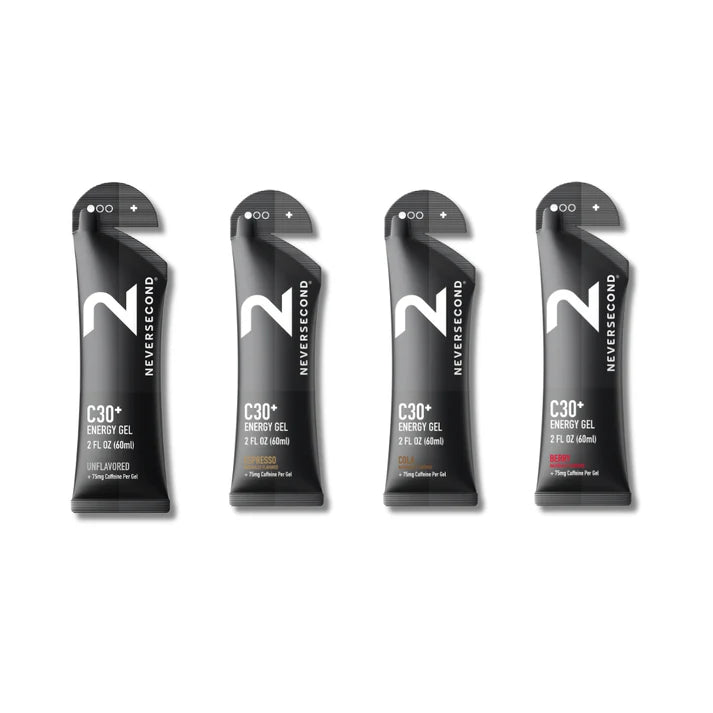 Gel Energético Never Second C30+ Energy Gel +75mg Caffeine