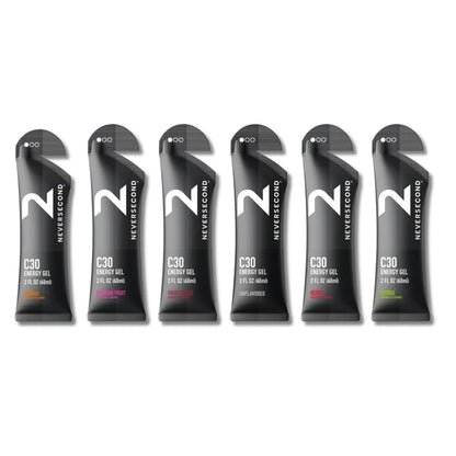 Gel Energético Never Second C30 Sin Cafeína