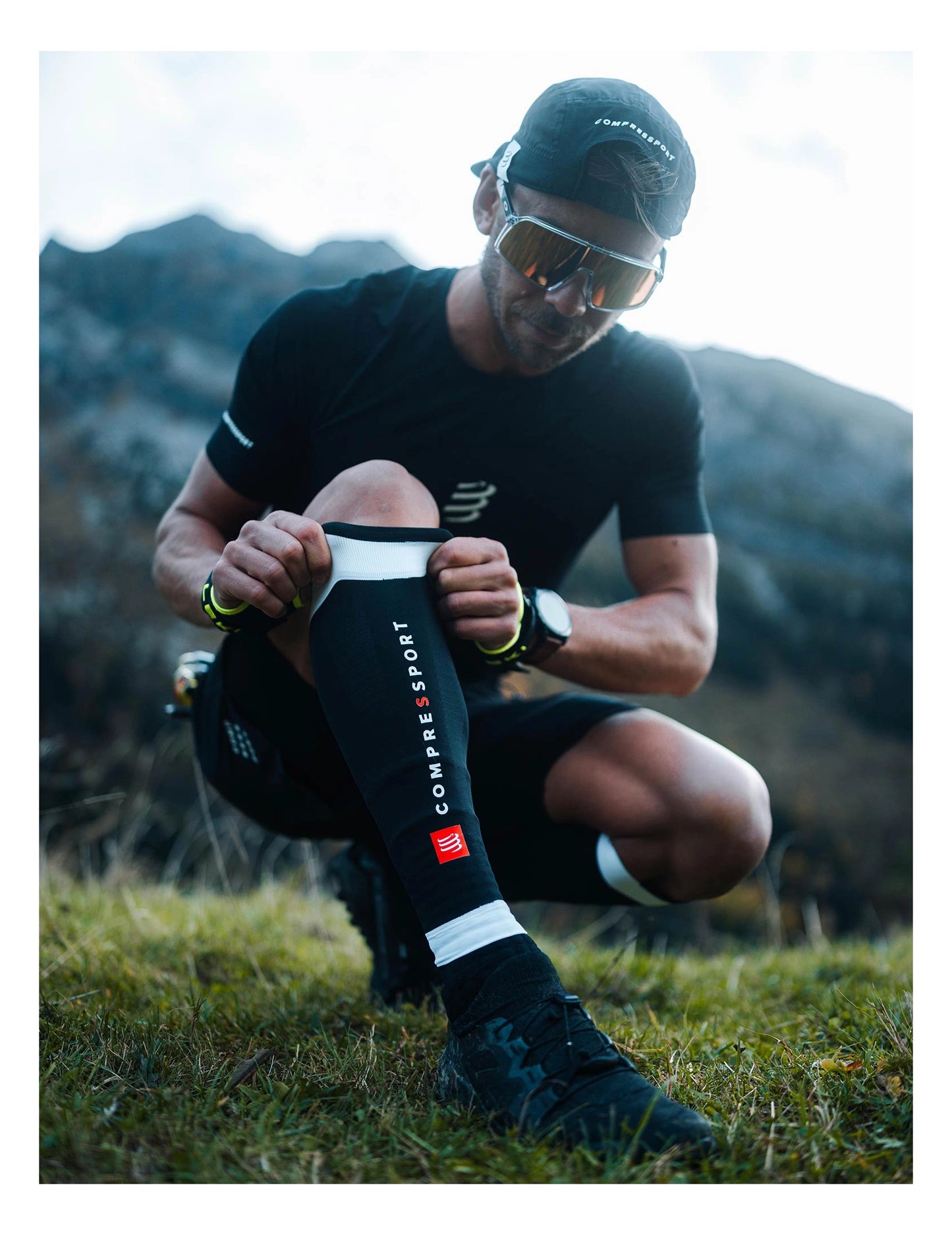Pantorrilleras de Comprensión Compressport R2 3.0