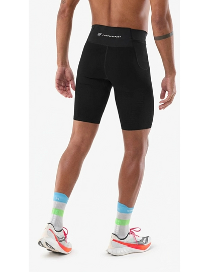 Compressport Run Under Control Short Para Hombre - Black