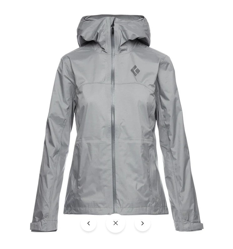 Chamarra Impermeable Black Diamond Treeline Rain Shell - Mujer - Talla XS