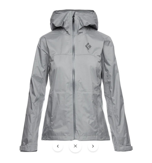 Chamarra Impermeable Black Diamond Treeline Rain Shell - Mujer - Talla XS