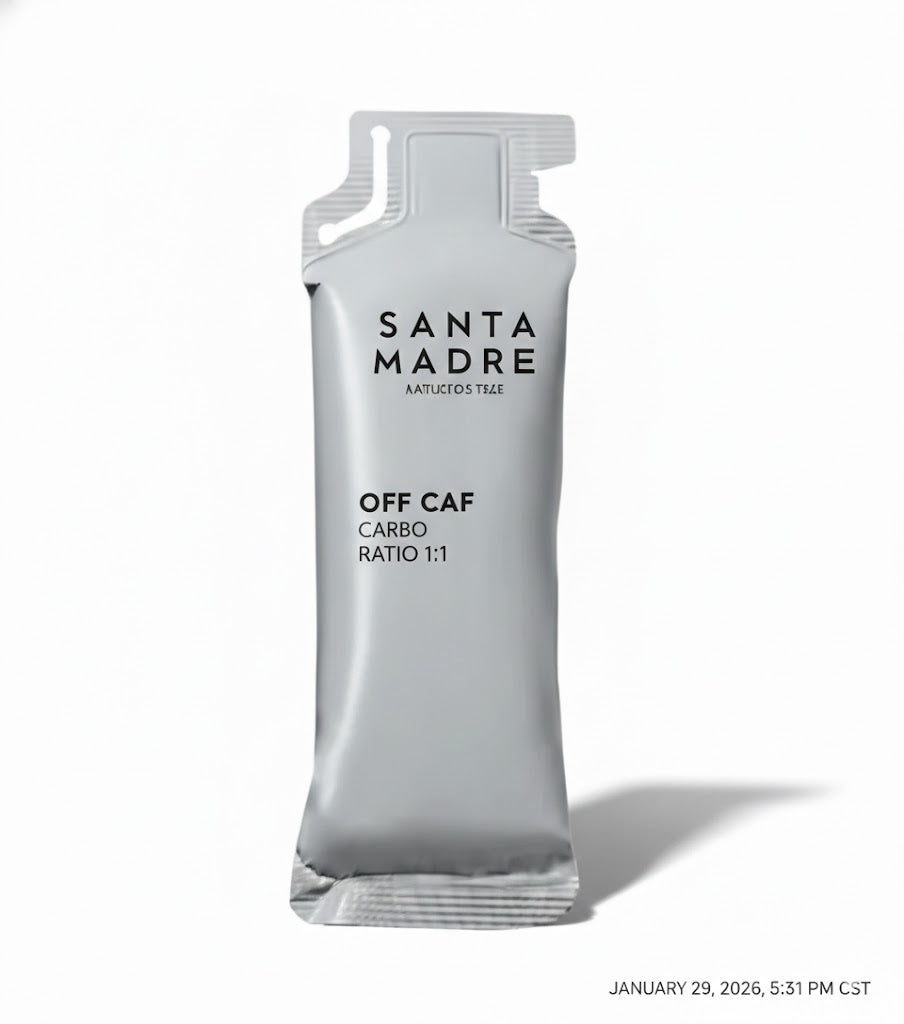 Gel Energético Santa Madre Unusual Gel 45Cho Sabor Neutro Sin Cafeina