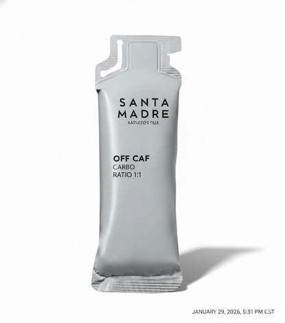 Gel Energético Santa Madre Unusual Gel 45Cho Sabor Neutro Sin Cafeina