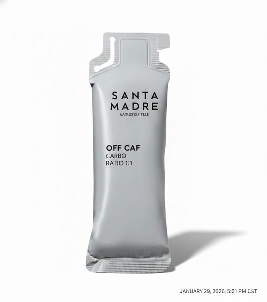 Gel Energético Santa Madre Unusual Gel 45Cho Sabor Neutro Sin Cafeina